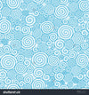 Light Blue Swirl Print Photography Backdrop