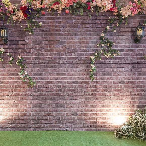 Wedding Ceremony Flower Background